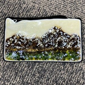 Locally made glass landscape wall art